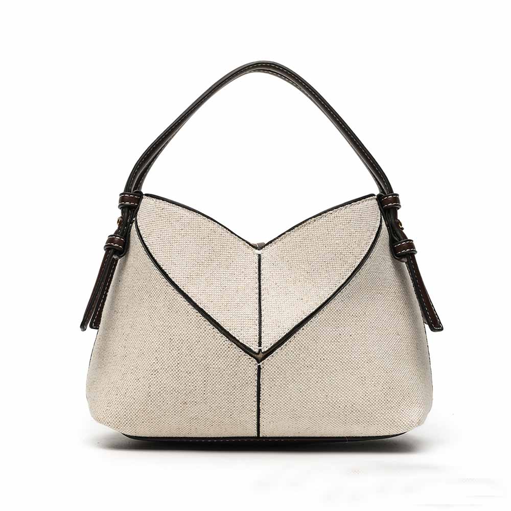 Women's Structured Geometric Flap Handbag