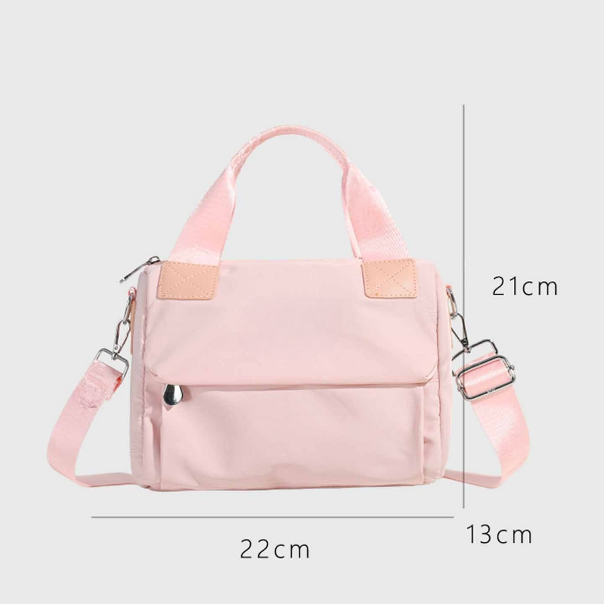 Weekender Duffle Bag with Crossbody Strap